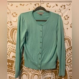 Banana Republic Mint Green Cardigan